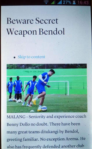 Malang Post News screenshot 2