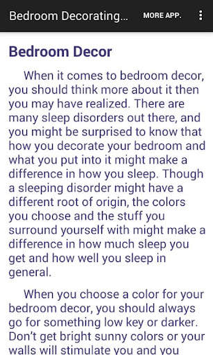 Bedroom Decorating Ideas screenshot 8