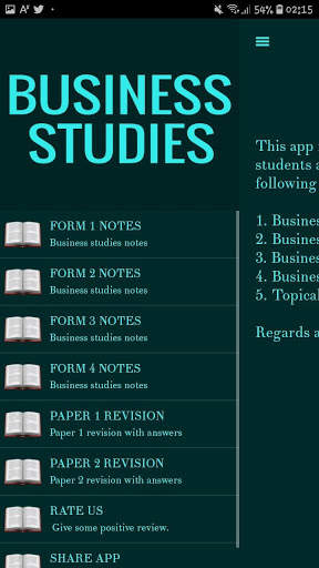 Business Studies notes and KCSE revision скриншот 2