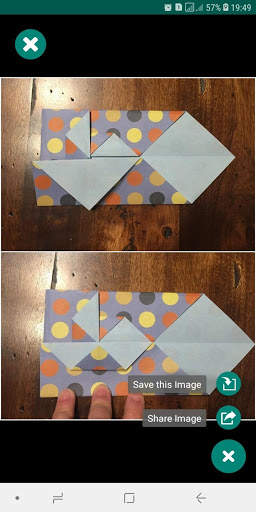 Paper Origami Envelope Step by Step скриншот 5