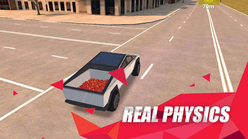 Cybertruck Pickup 3D screenshot 3
