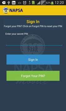 NAPSA Mobile screenshot 1