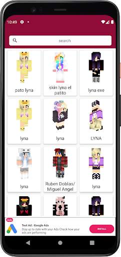 Skin de Lyna Para Minecraft screenshot 2