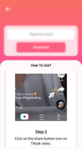 Downloader For TikTok - Free Without Watermark स्क्रीनशॉट 3