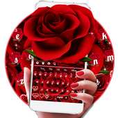 Classic Red Rose Keyboard on 9Apps