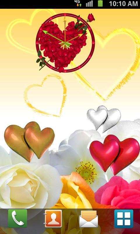 Love Clock Live Wallpaper screenshot 1