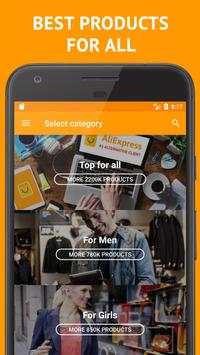 Electronics and clothes shopping screenshot 1