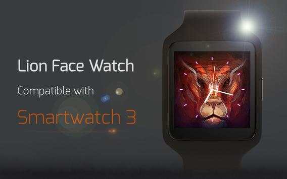 Lion Face Watch 6 تصوير الشاشة