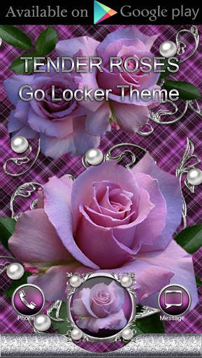 Tender Roses 3D Next Launcher theme screenshot 6