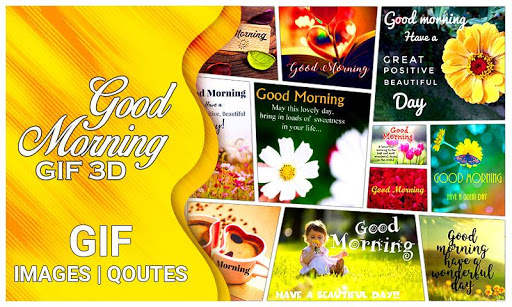 Good morning 3D GIF screenshot 2
