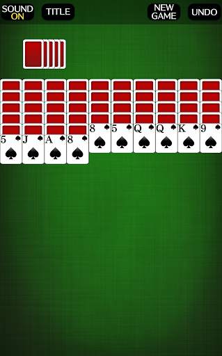 Spider Solitaire [card game] screenshot 1