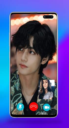 V Kim Taehyung Call You - V BTS Fake Video Call screenshot 2