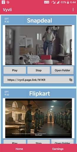 Vyvli, Earn money by sharing on Whatsapp,FB,Insta! screenshot 1