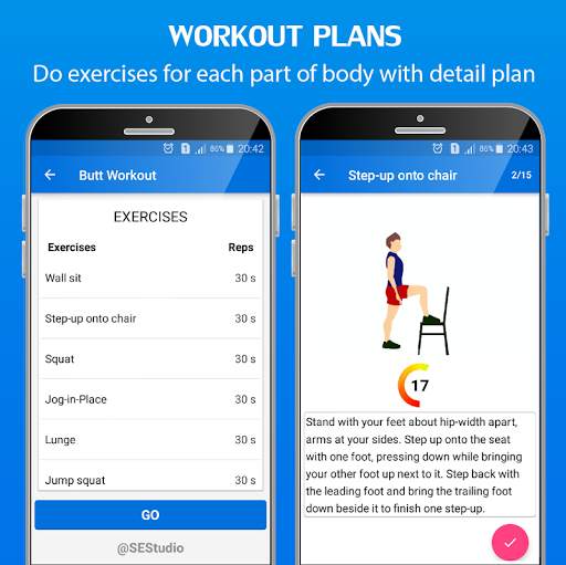 30 Day Home Workouts screenshot 4