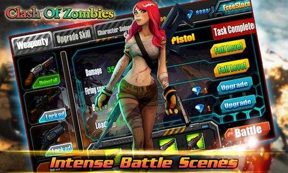 Clash Of Zombies 2.5D screenshot 3