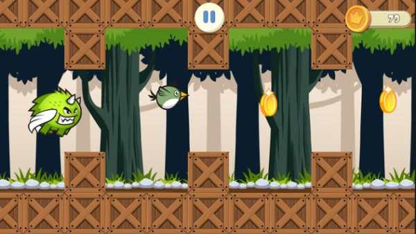 Jungle Flappy Bird screenshot 2