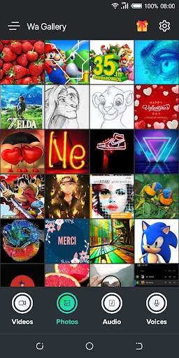 Gallery for WhatsApp - images & videos screenshot 6