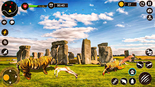 Wild Tiger Hunt Survival Games screenshot 3