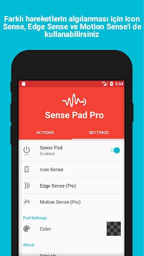 Sense Pad - Hepsi Bir Arada Hareketle Kontrol screenshot 5