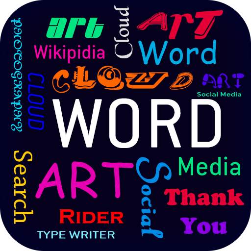 Word Art Cloud Maker : Word Collage Maker 1.2