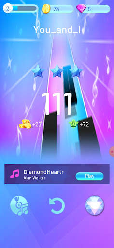 One Direction Piano Tiles 2 screenshot 2