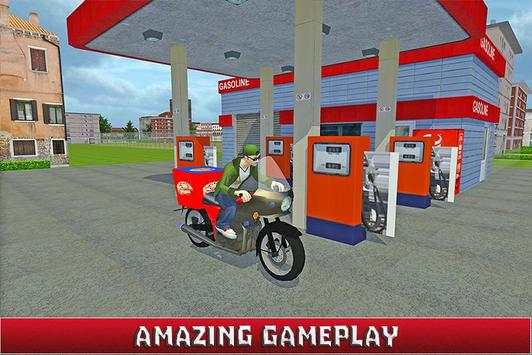 Moto Pizza Delivery Boy 3D screenshot 4