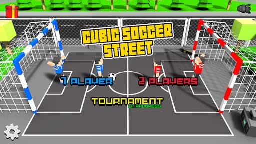 Cubic Street Soccer 3D screenshot 6