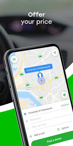 inDriver: Stel je tarief voor screenshot 2