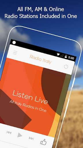All Italy Radios in One Free screenshot 1