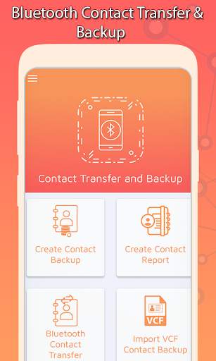 Bluetooth contact transfer & Contacts Backup 2 تصوير الشاشة