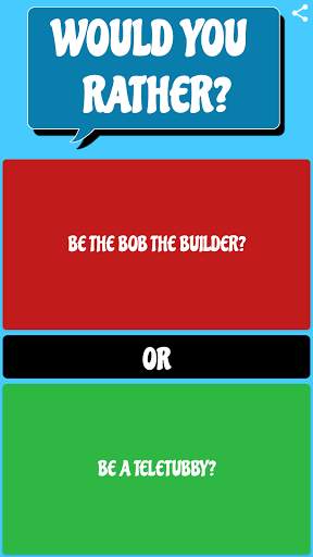 Would You Rather? Kids Edition screenshot 1
