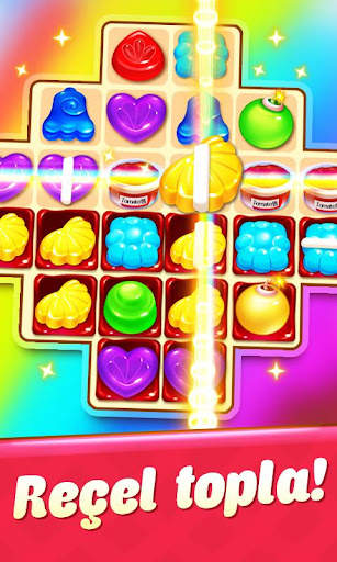 Candy Bomb Fever - Maç 3 Bulmaca Ücretsiz Oyun screenshot 3