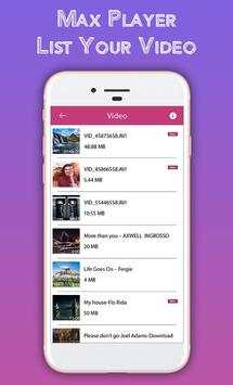 MAX HD Video Player screenshot 5
