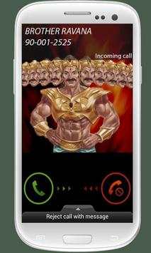 Ravana Calling.... Fake Call screenshot 1
