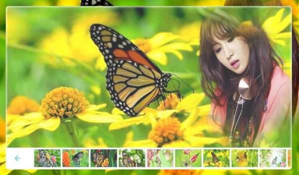 Butterfly Photo frame screenshot 3