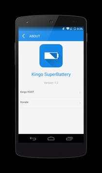 Kingo SuperBattery-Stromsparer screenshot 5