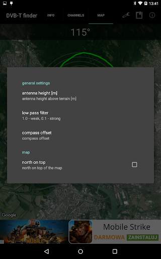 DVB-T finder screenshot 12