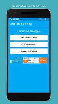 Lotto Pick 3 Whiz & 4 Whiz screenshot 2