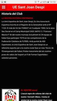 UE Sant Joan Despi Oficial screenshot 9