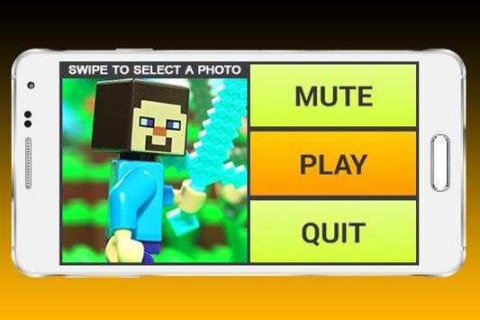 Slide Puzzle Lego Minecraft screenshot 1