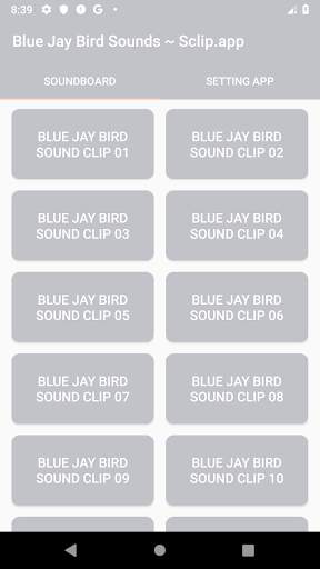 Blue Jay Bird Sound Collections ~ Sclip.app screenshot 1