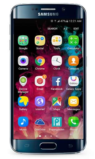 Galaxy A51 Launcher Theme screenshot 3