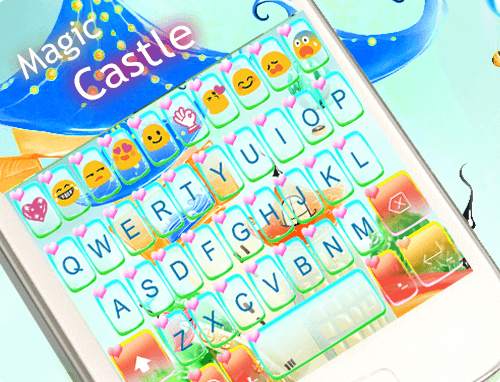 Magic Castle Emoji Keyboard screenshot 5