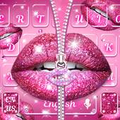 Glitter Sexy Lips keyboard 10001005