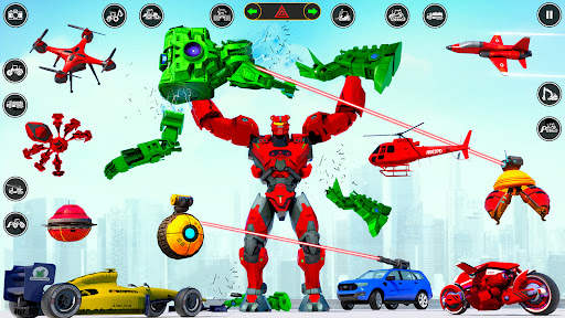 Jet Air Robot Car Transform screenshot 4