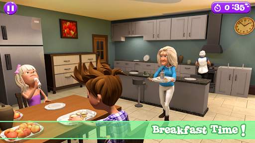 Super Granny Happy Family Game screenshot 1