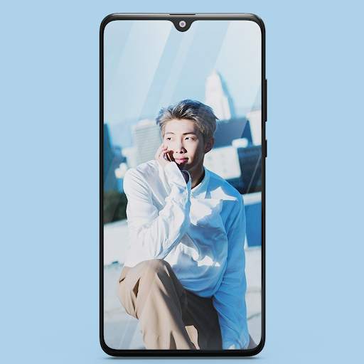 Rap Monster BTS Wallpaper: Wallpapers HD RM Fans screenshot 1