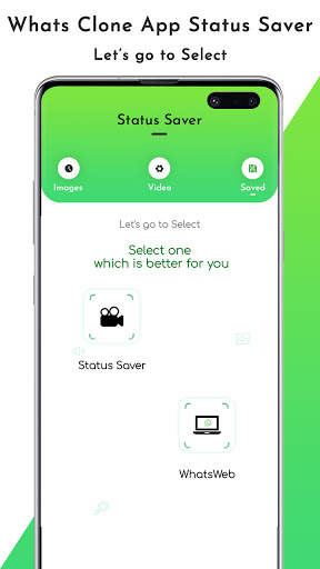 Whats Clone App - Status Saver : Status Downloader screenshot 1