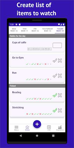 Itero Habit Tracker screenshot 2