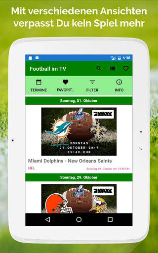 Football im TV live screenshot 12